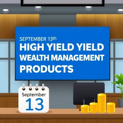 银行9月13日在售高收益理财产品