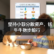 坚持小额分散资产，钱牛牛稳步前行