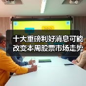 十大重磅利好消息可能改变本周股票市场走势 十大重磅利好消息可能改变本周股票市场走势