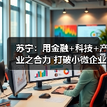 苏宁:用金融+科技+产业之合力 打破小微企业融资难题(图4) 苏宁:用金融+科技+产业之合力 打破小微企业融资难题(图4)