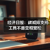 经济日报：碳减排支持工具不是变相宽松