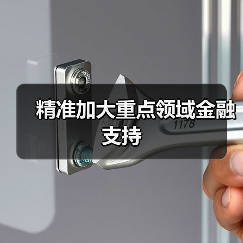 精准加大重点领域金融支持