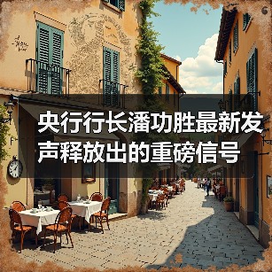 央行行长潘功胜最新发声释放出的重磅信号(图4) 央行行长潘功胜最新发声释放出的重磅信号(图4)