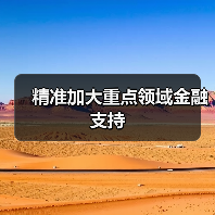 精准加大重点领域金融支持(图4) 精准加大重点领域金融支持(图4)