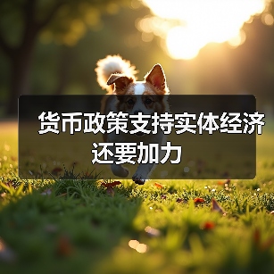 货币政策支持实体经济还要加力(图2) 货币政策支持实体经济还要加力(图2)