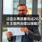 证监会高质量完成2024年全国两会建议提案办理工作(图4) 证监会高质量完成2024年全国两会建议提案办理工作(图4)