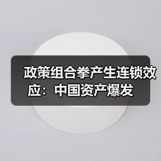 政策组合拳产生连锁效应:中国资产爆发(图2) 政策组合拳产生连锁效应:中国资产爆发(图2)