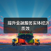 提升金融服务实体经济质效