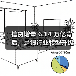 信贷增量 6.14 万亿背后,是银行业转型升级的深刻变革(图1) 信贷增量 6.14 万亿背后,是银行业转型升级的深刻变革(图1)