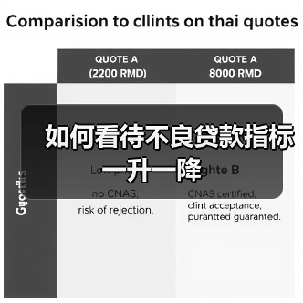 如何看待不良贷款指标一升一降(图3) 如何看待不良贷款指标一升一降(图3)