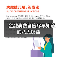 金融消费者应尽早知道的八大权益（图3）
