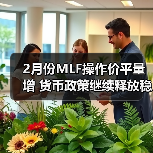 2月份MLF操作价平量增 货币政策继续释放稳增长信号