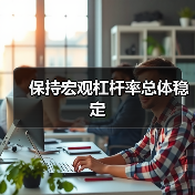 保持宏观杠杆率总体稳定(图1) 保持宏观杠杆率总体稳定(图1)