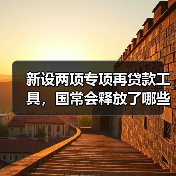 新设两项专项再贷款工具,国常会释放了哪些重磅信号?(图2) 新设两项专项再贷款工具,国常会释放了哪些重磅信号?(图2)