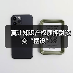 莫让知识产权质押融资变“摆设”(图1) 莫让知识产权质押融资变“摆设”(图1)