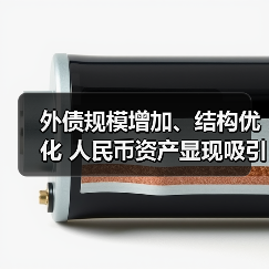 外债规模增加、结构优化 人民币资产显现吸引力(图3) 外债规模增加、结构优化 人民币资产显现吸引力(图3)