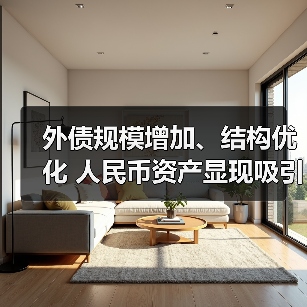 外债规模增加、结构优化 人民币资产显现吸引力(图2) 外债规模增加、结构优化 人民币资产显现吸引力(图2)