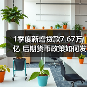 1季度新增贷款7.67万亿 后期货币政策如何发力?(图3) 1季度新增贷款7.67万亿 后期货币政策如何发力?(图3)