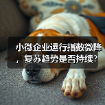 小微企业运行指数微降，复苏趋势是否持续？