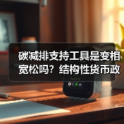 碳减排支持工具是变相宽松吗?结构性货币政策精准发力(图1) 碳减排支持工具是变相宽松吗?结构性货币政策精准发力(图1)