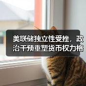 美联储独立性受挫,政治干预重塑货币权力格局(图3) 美联储独立性受挫,政治干预重塑货币权力格局(图3)