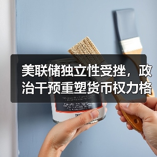 美联储独立性受挫,政治干预重塑货币权力格局(图1) 美联储独立性受挫,政治干预重塑货币权力格局(图1)