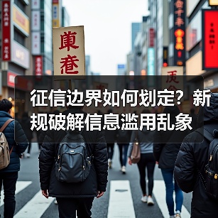 征信边界如何划定?新规破解信息滥用乱象(图3) 征信边界如何划定?新规破解信息滥用乱象(图3)