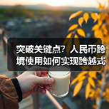 突破关键点?人民币跨境使用如何实现跨越式发展(图3) 突破关键点?人民币跨境使用如何实现跨越式发展(图3)