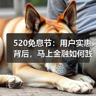 520免息节:用户实惠背后,马上金融如何践行普惠金融(图1) 520免息节:用户实惠背后,马上金融如何践行普惠金融(图1)
