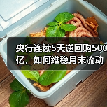 央行连续5天逆回购500亿,如何维稳月末流动性?(图4) 央行连续5天逆回购500亿,如何维稳月末流动性?(图4)
