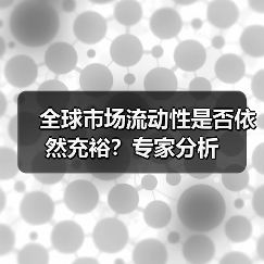 全球市场流动性是否依然充裕?专家分析(图3) 全球市场流动性是否依然充裕?专家分析(图3)