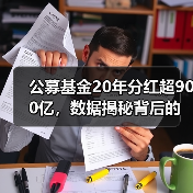 公募基金20年分红超900亿,数据揭秘背后的财富密码(图4) 公募基金20年分红超900亿,数据揭秘背后的财富密码(图4)
