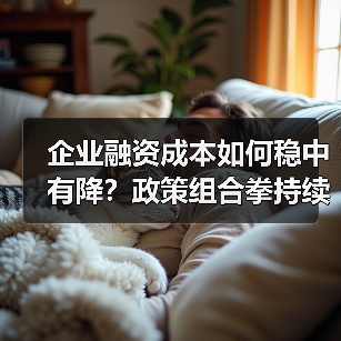 企业融资成本如何稳中有降？政策组合拳持续发力关键在哪？（图2）