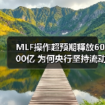 MLF操作超预期释放6000亿 为何央行坚持流动性合理充裕?(图2) MLF操作超预期释放6000亿 为何央行坚持流动性合理充裕?(图2)