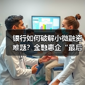 银行如何破解小微融资难题?金融惠企“最后一公里”全解析(图1) 银行如何破解小微融资难题?金融惠企“最后一公里”全解析(图1)