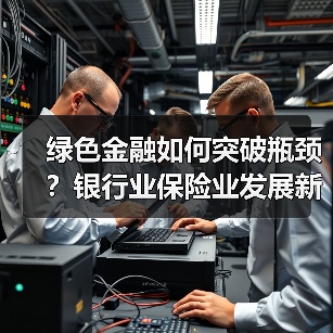 绿色金融如何突破瓶颈？银行业保险业发展新路径解析（图3）