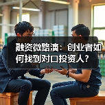 融资微路演：创业者如何找到对口投资人？（图4）