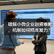 破解小微企业融资难题，机制如何精准发力？（图2）