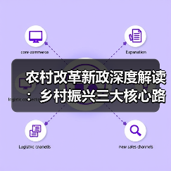 农村改革新政深度解读:乡村振兴三大核心路径揭秘(图1) 农村改革新政深度解读:乡村振兴三大核心路径揭秘(图1)