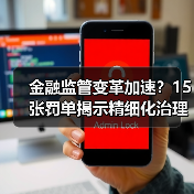 金融监管变革加速？15张罚单揭示精细化治理新趋势（图4）