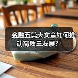 金融五篇大文章如何推动高质量发展?(图4) 金融五篇大文章如何推动高质量发展?(图4)
