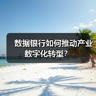 数据银行如何推动产业数字化转型？