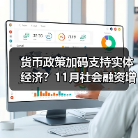 货币政策加码支持实体经济?11月社会融资增长解析(图2) 货币政策加码支持实体经济?11月社会融资增长解析(图2)