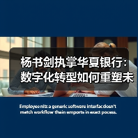 杨书剑执掌华夏银行:数字化转型如何重塑未来?(图2) 杨书剑执掌华夏银行:数字化转型如何重塑未来?(图2)
