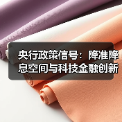 央行政策信号：降准降息空间与科技金融创新机遇