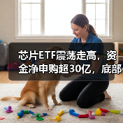 芯片ETF震荡走高,资金净申购超30亿,底部布局正当时?(图1) 芯片ETF震荡走高,资金净申购超30亿,底部布局正当时?(图1)