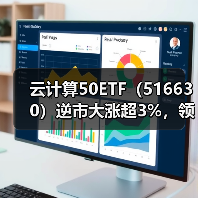云计算50ETF(516630)逆市大涨超3%,领涨全市场ETF!梦网科技等多股涨停!(图3) 云计算50ETF(516630)逆市大涨超3%,领涨全市场ETF!梦网科技等多股涨停!(图3)