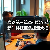 宏图第三篇章引爆AI革新?科技巨头加速大模型布局(图2) 宏图第三篇章引爆AI革新?科技巨头加速大模型布局(图2)
