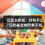 证监会新规:持有不足7日的基金赎回费不低于1.5%(图1) 证监会新规:持有不足7日的基金赎回费不低于1.5%(图1)