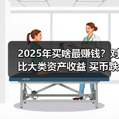 2025年买啥最赚钱？对比大类资产收益 买币跌惨买金狂喜（图3）